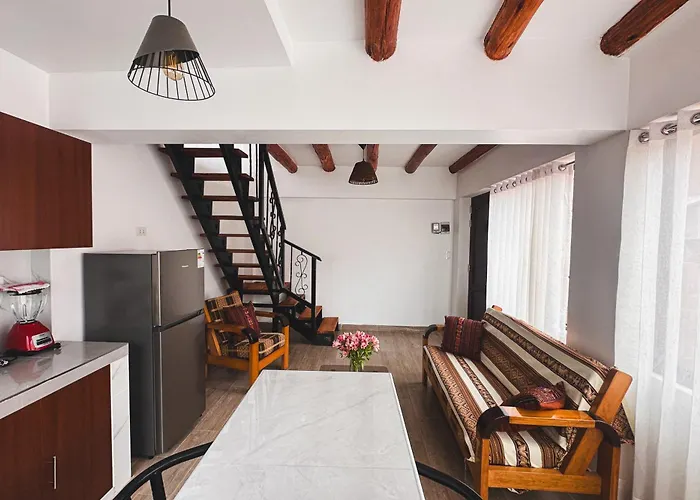 Ferienhaus Large Stylish Semi-house In Rinconada